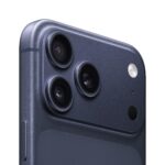 Išmanusis telefonas iPhone 17 Pro Max, giliai mėlynas, šoninis vaizdas