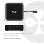 NB ACC DOCKING STATION 12IN1/USB-C 100W CSV-2542 CLUB3D