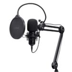 Mikrofonas GXT270 EMITA II su USB jungtimi ir juoda spalva
