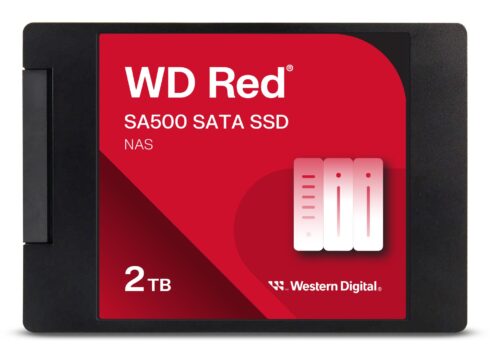 SSD SANDISK Red SA500 POWERED BY SANDISK 2000 GB Serial ATA Write speed 520 MB/s Read speed 560 MB/s 2.5″ 1300xTBW rating WDS200T2R0A