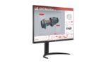 Monitorius LG 31.5" su 4K Ultra HD raiška, šoninis vaizdas