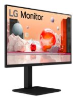 Monitorius LG 27" su matiniu ekranu, šoninis vaizdas su reguliuojamu aukščiu