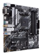Mainboard ASUS AMD B550 SAM4 MicroATX Memory DDR4 Memory slots 4 2xPCI-Express 3.0 1x 1xPCI-Express 4.0 16x 2xM.2 1x15pin D-sub 1xDVI-D 1xHDMI 2xAudio-In 1xAudio-Out 6xUSB 3.2 1xPS/2 1xRJ45 PRIMEB550M-AWIFIII