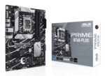 Mainboard ASUS Intel B760 Express LGA1700 ATX Memory DDR5 Memory slots 4 2xPCI-Express 3.0 1x 1xPCI-Express 4.0 16x 1xPCI-Express 5.0 16x 3xM.2 1x15pin D-sub 1xHDMI 1xDisplayPort 2xUSB 2.0 3xUSB 3.2 1xUSB-C 1xRJ45 3xAudio port PRIMEB760-PLUS
