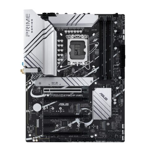 Mainboard ASUS Intel Z790 LGA1700 ATX Memory DDR5 Memory slots 4 1xPCI-Express 3.0 1x 3xPCI-Express 4.0 16x 1xPCI-Express 5.0 16x 3xM.2 1xHDMI 1xDisplayPort 4xUSB 2.0 3xUSB 3.2 1xUSB-C 1xPS/2 1xRJ45 3xAudio port PRIMEZ790-PWIFI