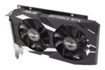 Graphics Card ASUS NVIDIA GeForce RTX 3050 6 GB GDDR6 96 bit PCIE 4.0 16x Dual Slot Fansink 1xDVI-D 1xHDMI 1xDisplayPort DUAL-RTX3050-O6G