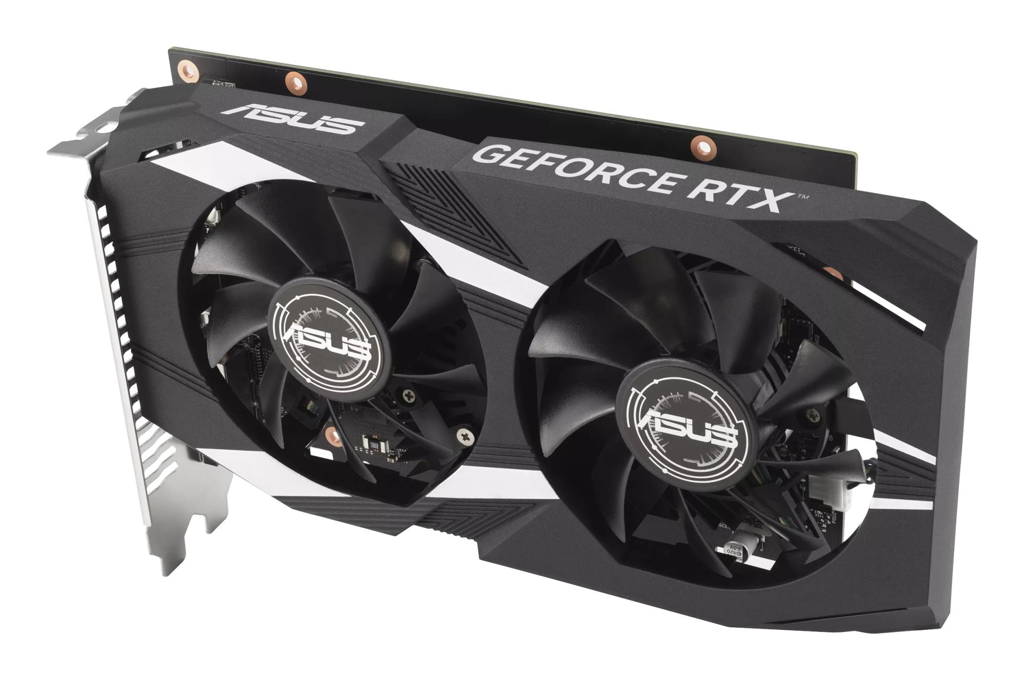 84c68cf5-576c-48fc-bf54-9e2914e79ff4 Graphics Card ASUS NVIDIA GeForce RTX 3050 6 GB GDDR6 96 bit PCIE 4.0 16x Dual Slot Fansink 1xDVI-D 1xHDMI 1xDisplayPort DUAL-RTX3050-O6G