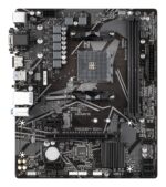 Mainboard GIGABYTE AMD A520 SAM4 Micro-ATX Memory DDR4 Memory slots 2 2xPCI-Express 3.0 1x 1xPCI-Express 3.0 16x 1xM.2 1x15pin D-sub 1xDVI-D 1xHDMI 2xAV-In 1xAV-out 2xUSB 2.0 4xUSB 3.2 1xPS/2 1xRJ45 A520MS2H1.3