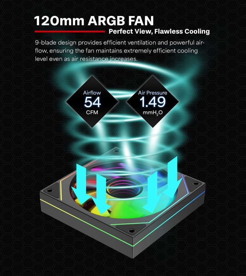 925e388e-a573-409f-b12e-12e770231930-1 CASE FAN 120MM XPF120U.ARGB/12V XF076 XILENCE