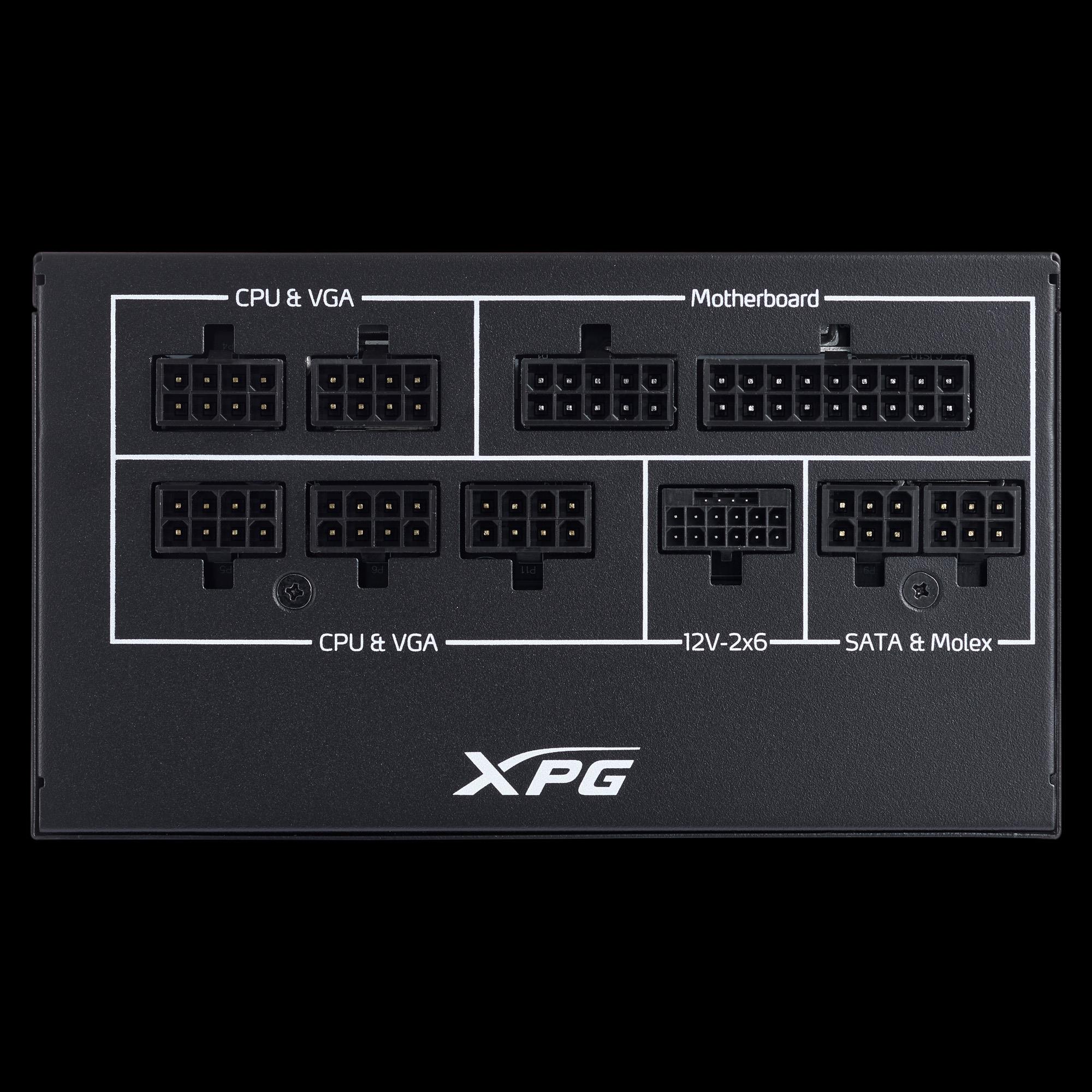 9555fb15-b63a-46e4-8482-8373cda8113d Power Supply ADATA XPG CORE REACTOR II VE 850 Watts Efficiency 80 PLUS GOLD COREREACTORIIVE850G-BKCEU