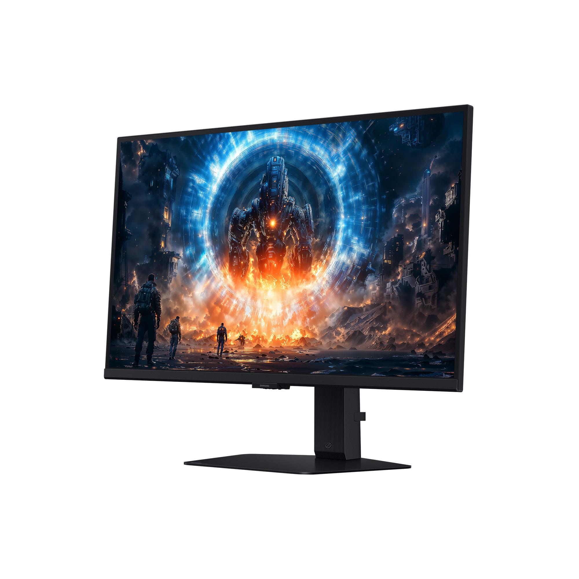 9af1651d-6faf-4ab3-9dc2-b81cbff4c142 Monitorius SAMSUNG 27" su 2560 x 1440 pikselių ekranu, šoninis vaizdas