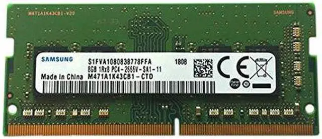 Samsung 8GB DDR4-2666 SODIMM M471A1K43CB1-CTD (Atnaujinta) - RPC.LT