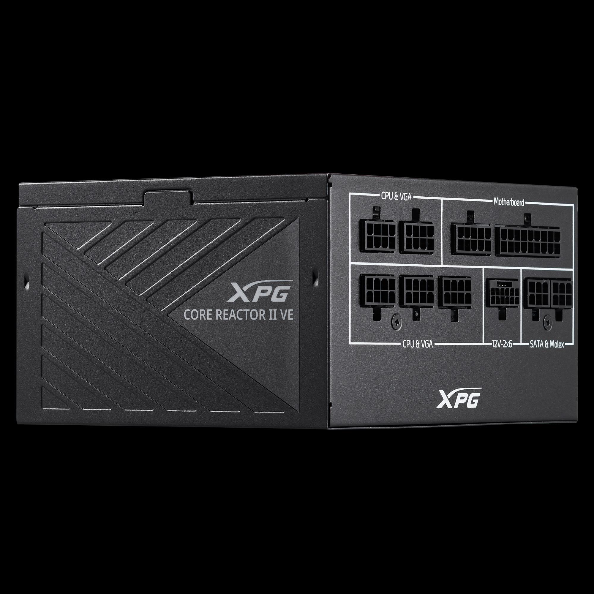 a48719d0-d15d-4f3c-a737-ab3353f0b99b Power Supply ADATA XPG CORE REACTOR II VE 850 Watts Efficiency 80 PLUS GOLD COREREACTORIIVE850G-BKCEU