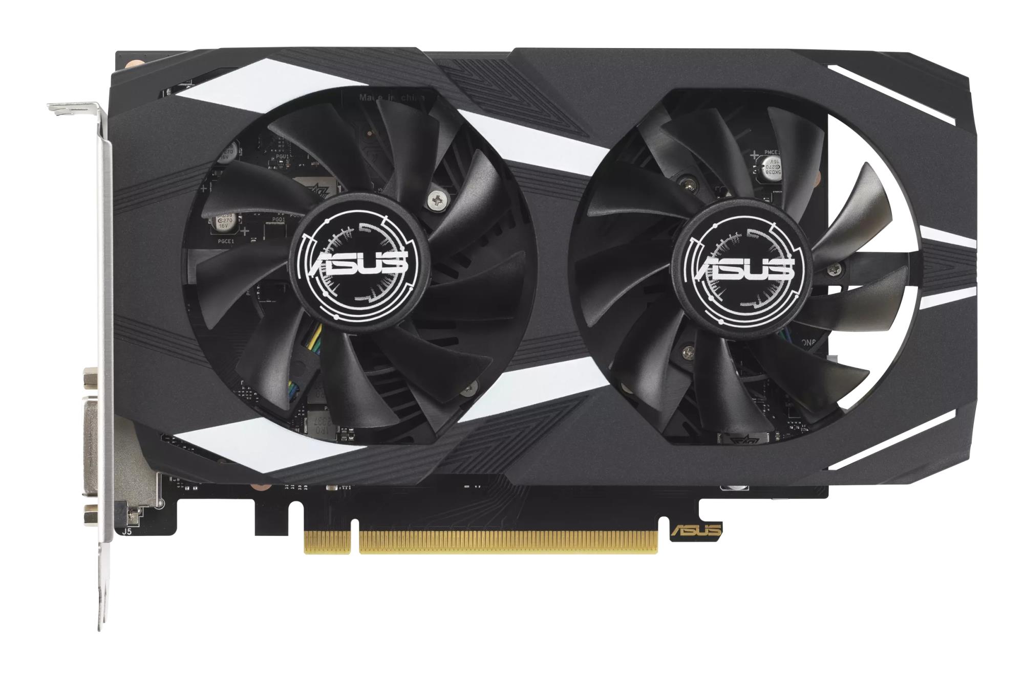 a69ed03b-edde-4a4a-a67c-7e3f1ed3c7c3 Graphics Card ASUS NVIDIA GeForce RTX 3050 6 GB GDDR6 96 bit PCIE 4.0 16x Dual Slot Fansink 1xDVI-D 1xHDMI 1xDisplayPort DUAL-RTX3050-O6G