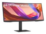 LCD Monitor LG 34 " 3440 x 1440 pixels Wide Quad HD Native aspect ratio 21:9 LCD Curved 34U650A-B