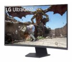 LCD Monitor LG 32GS60QC-B 32″ Gaming/Curved Panel VA 2560×1440 16:9 180 Hz Matte 1 ms Tilt 32GS60QC-B