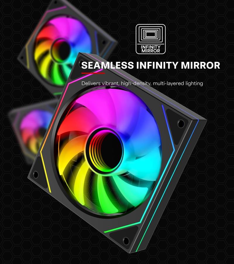 b3bcb976-3bc5-4df0-aa25-e340b0890e97-1 CASE FAN 120MM XPF120U.ARGB/12V XF076 XILENCE