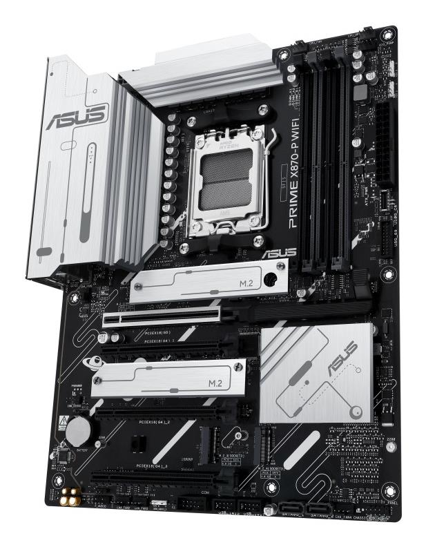 b48f7eaa-6d0d-48ac-b0e6-8bc454fd0465 Mainboard ASUS AMD X870 SAM5 ATX Memory DDR5 Memory slots 4 4xPCI-Express 4.0 16x 1xPCI-Express 5.0 16x 4xM.2 1xHDMI 4xUSB 2.0 4xUSB 3.2 2xUSB-C 1xRJ45 3xAudio port PRIMEX870-PWIFI