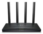 Wireless Router TP-LINK Wireless Router 1500 Mbps Wi-Fi 6 1 WAN 3×10/100/1000M Number of antennas 4 ARCHERAX17