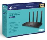 Wireless Router TP-LINK Wireless Router 1500 Mbps Wi-Fi 6 1 WAN 3×10/100/1000M Number of antennas 4 ARCHERAX17
