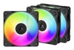 Korpuso aušintuvas ARCTIC P12 PRO A-RGB 120mm, 3 vnt. pakuotėje