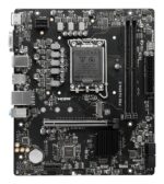 Mainboard MSI Intel H610 LGA1700 Micro-ATX Memory DDR5 Memory slots 2 1xPCI-Express 1x 1xPCI-Express 16x 1xM.2 1x15pin D-sub 1xHDMI 4xUSB 2.0 2xUSB 3.2 1xPS/2 1xRJ45 3xAudio port PROH610M-E