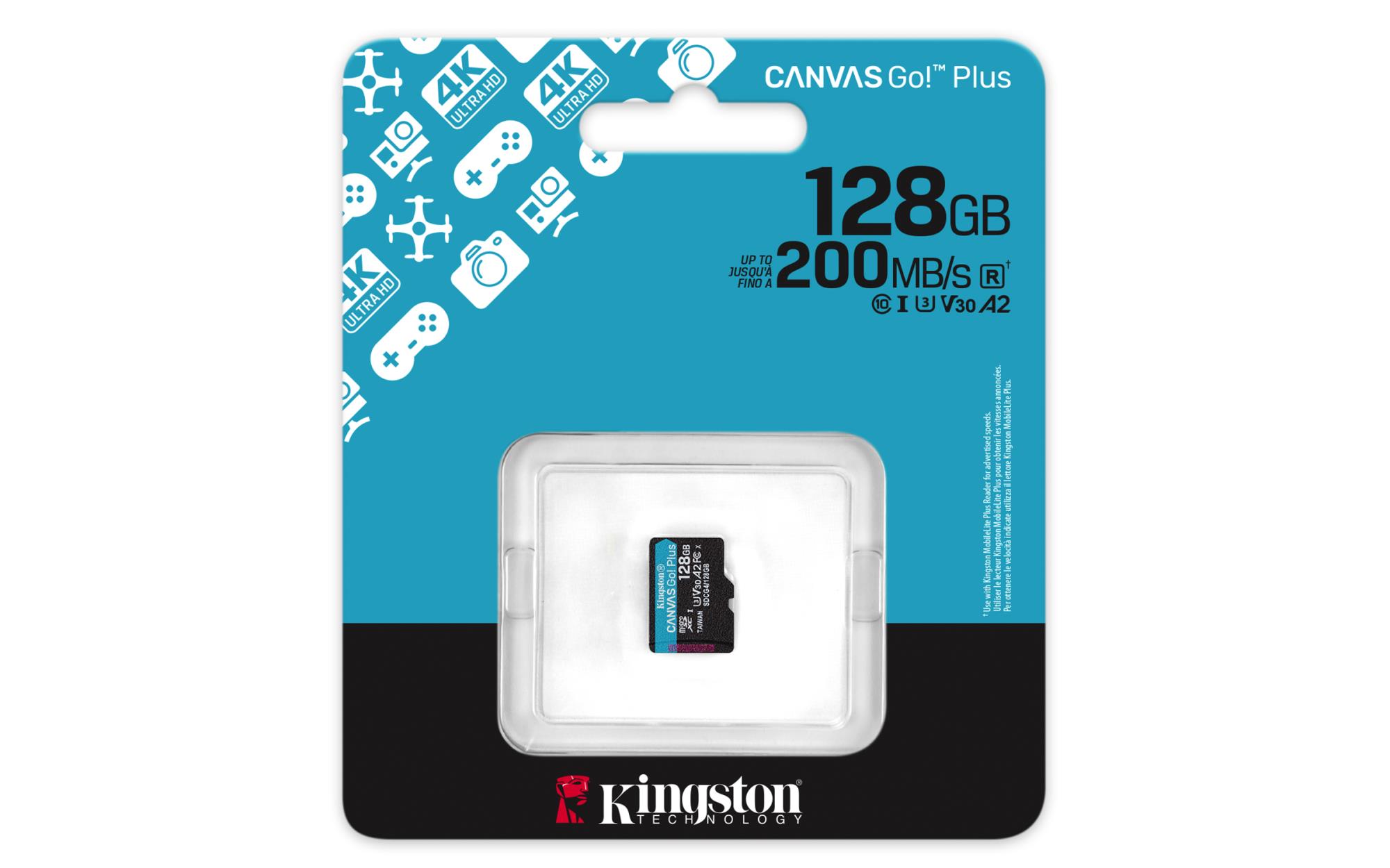 c2c95449-6a02-4545-a90f-13fd94170f28-1 Micro SDXC kortelė Kingston, 128GB, su UHS-I greičiu