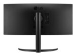 LCD Monitor LG 34WR55QK-B 34" Business/Curved/21 : 9 Panel VA 3440x1440 21:9 100Hz 5 ms Height adjustable Tilt Colour Black 34WR55QK-B