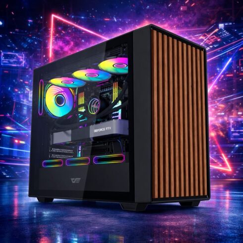 Kompiuteris su Ryzen 9 7950X3D, AMD Radeon RX 9070XT 16GB, DDR5 32GB, NVMe 2TB Iki 3500MB/s