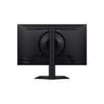Monitorius SAMSUNG 27" su 2560 x 1440 pikselių ekranu, šoninis vaizdas