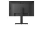 Monitorius LG 27BA75QB-B, matomas iš šono, su reguliuojamu aukščiu
