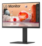 Monitorius LG 23.8" su matomais jungčių prievadais ir garsiakalbiais