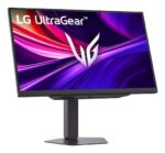 Monitorius LG 27" su 3840 x 2160 pikselių, šoninis vaizdas