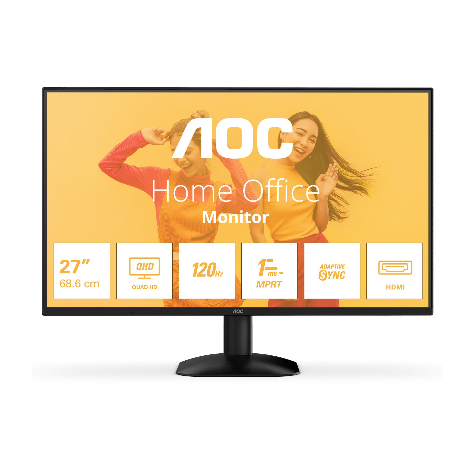 d08d77d0-84c1-4f1a-9f52-c458d1a605f2 LCD Monitor AOC 27 ” 2560 x 1440 pixels Quad HD Native aspect ratio 16:9 LED Flat Q27B35S3
