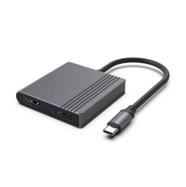 USB-C adapteris į HDMI ir DP, 4K 60Hz