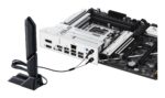 Mainboard ASUS Intel Z890 LGA1851 ATX Memory DDR5 Memory slots 4 3xPCI-Express 4.0 16x 1xPCI-Express 5.0 16x 4xM.2 1xHDMI 1xDisplayPort 1xAudio-In 1xAudio-Out 1xMicrophone 4xUSB 2.0 2xUSB 3.0 1xUSB 3.1 1xUSB-C w/Thunderbolt 1xRJ45 PRIMEZ890-PWIFI