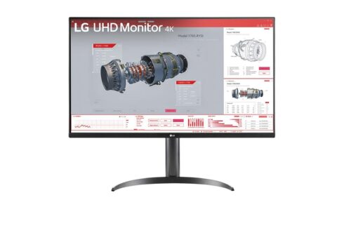 LCD monitor LG 31.5" su 3840 x 2160 pikselių 4K Ultra HD