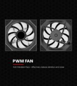 CASE FAN 120MM XPF120U.ARGB/12V XF076 XILENCE