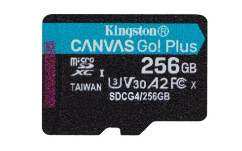 Kingston microSDXC 256GB UHS-I su 200MB/s skaitymo greičiu