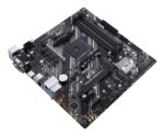 Mainboard ASUS AMD B550 SAM4 MicroATX 2xPCI-Express 3.0 1x 2xM.2 1xPCI-Express 4.0 16x Memory DDR4 Memory slots 4 1x15pin D-sub 1xDVI 1xHDMI 6xUSB 3.2 1xPS/2 1xRJ45 3xAudio port PRIMEB550M-K