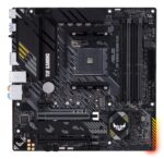 Mainboard ASUS AMD B550 SAM4 MicroATX 1xPCI-Express 3.0 1x 1xPCI-Express 3.0 16x 2xM.2 1xPCI-Express 4.0 16x Memory DDR4 Memory slots 4 1xHDMI 1xDisplayPort 2xUSB 2.0 1xUSB type C 5xUSB 3.2 1xPS/2 1xOptical S/PDIF 1xRJ45 5xAudio port TUFGAMINGB550M-PLUS