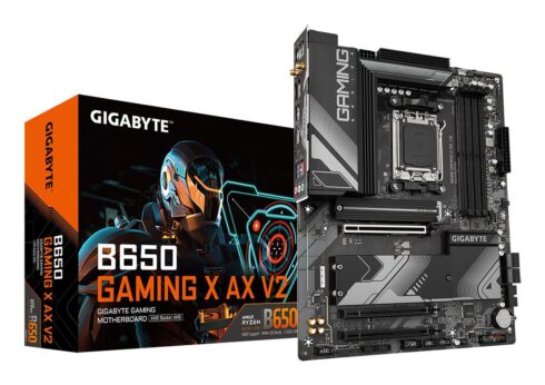 Mainboard GIGABYTE AMD B650 SAM5 ATX Memory DDR5 Memory slots 4 1xPCI-Express 16x 1xPCI-Express 3.0 1x 3xM.2 1xHDMI 1xDisplayPort 3xUSB 2.0 4xUSB 3.2 1xUSB-C 1xPS/2 1xRJ45 3xAudio port B650GAMINGXAXV21.2