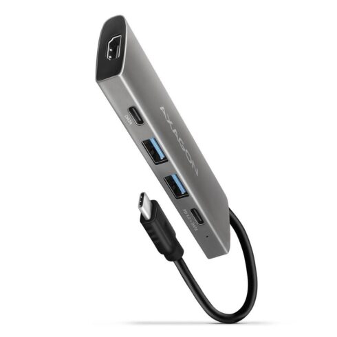 USB-C 5in1 hub HMC-5G21 su 10Gbps greičiu ir HDMI prievadu