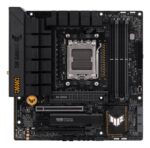 Mainboard ASUS AMD B650 SAM5 MicroATX Memory DDR5 Memory slots 4 1xPCI-Express 4.0 1x 1xPCI-Express 4.0 16x 2xM.2 1xHDMI 1xDisplayPort 4xUSB 2.0 3xUSB 3.2 1xUSB-C 1xRJ45 5xAudio port TUFGAMB650M-PLUSWIFI