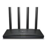 Wireless Router TP-LINK Wireless Router 1500 Mbps Wi-Fi 6 1 WAN 3×10/100/1000M Number of antennas 4 ARCHERAX12