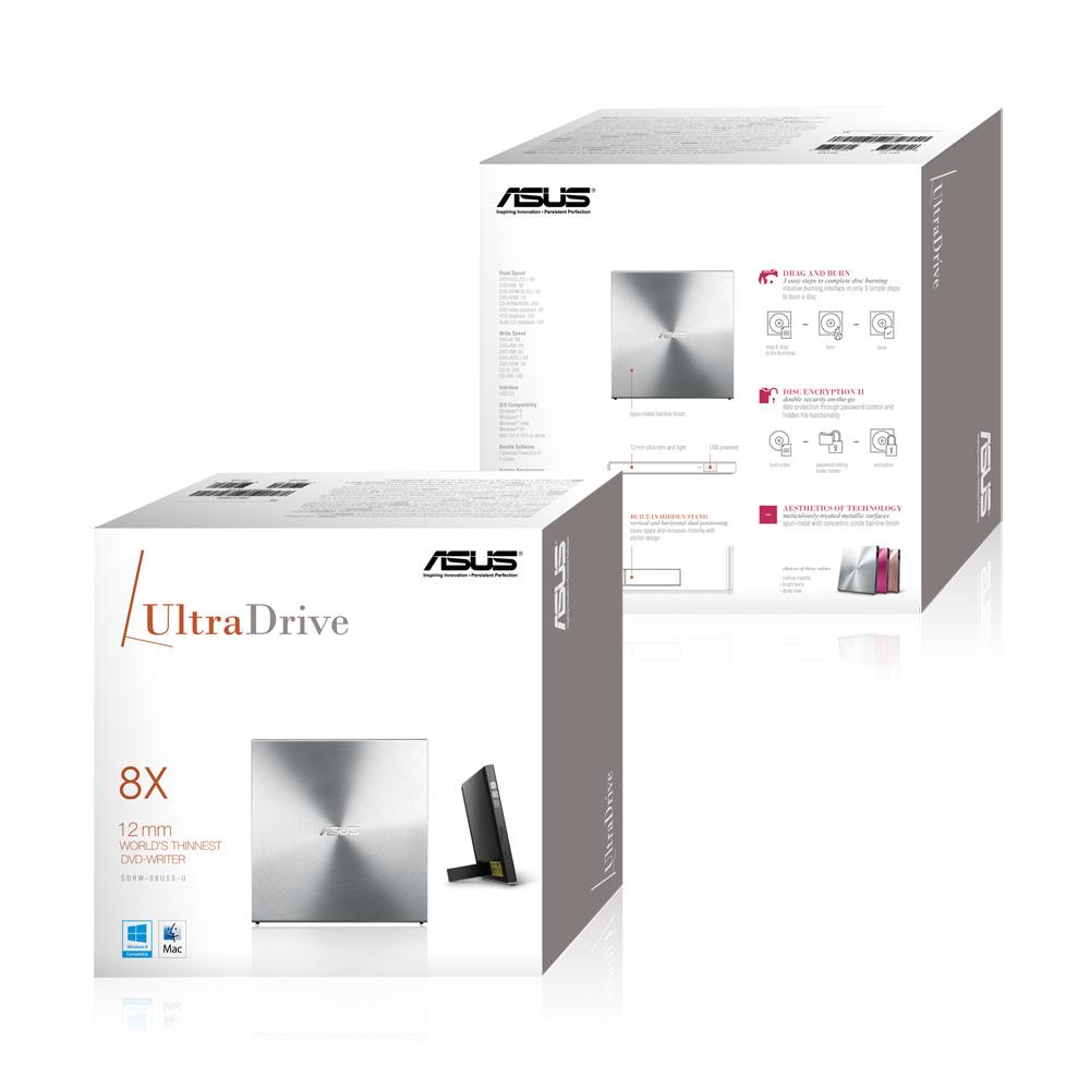 11ed4d17-06ea-44ab-87bd-627cf84c5254 DVD RW USB2 8X EXT RTL/SDRW-08U5S-U/SILVER/ASUS ASUS