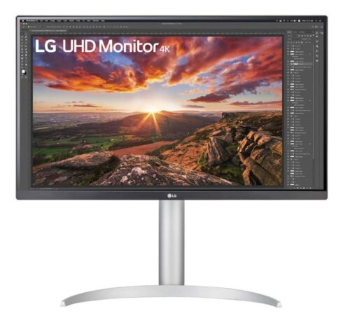 LCD Monitor LG 27UP850K-W 27″ Gaming Panel IPS 3840×2160 16:9 60 Hz 5 ms Pivot Height adjustable Tilt Colour Black 27UP850K-W