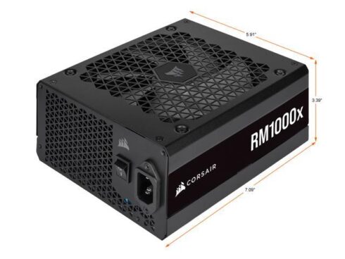 Corsair RM1000x 1000W Maitinimo Blokas (Atnaujinta)