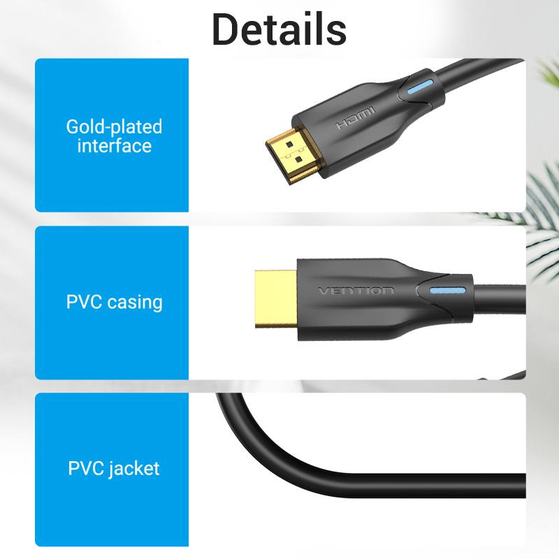 19433cb8-42ac-4957-b903-8f7dc668a30f CABLE HDMI 8K/1M BLACK AANBF VENTION