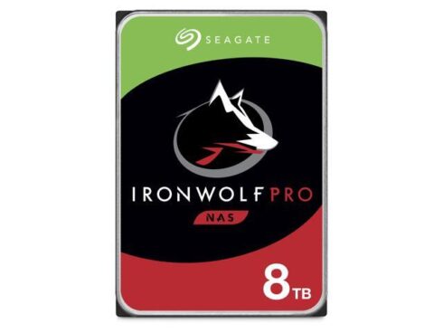 Seagate IronWolf ST8000NE001 8TB 3.5" SATA NAS HDD (Atnaujinta)